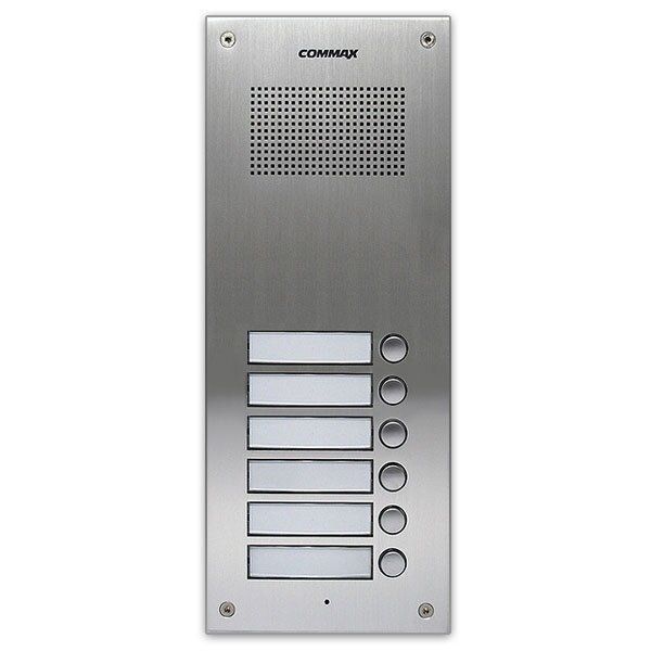 Аудіопанель для домофону Commax DR-6UM, на 6 абонентів, з інтуїтивно зрозумілим управлінням та міцною конструкцією для комфортного спілкування Аудіопанель для домофону Commax DR-6UM, на 6 абонентів, з інтуїтивно зрозумілим управлінням та міцною конструкцією для комфортного спілкування