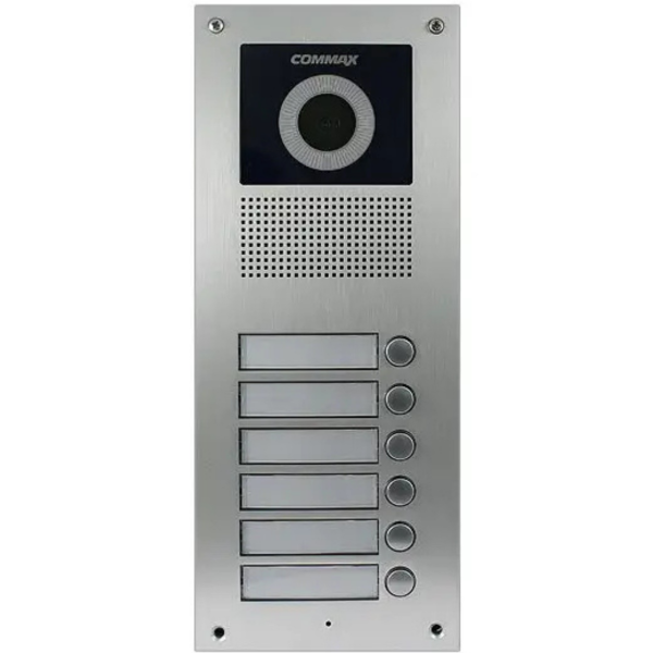 Відеопанель для домофону Commax DRC-6UC з підтримкою 6 абонентів та чітким зображенням для багатоквартирних будинків і офісів Відеопанель для домофону Commax DRC-6UC з підтримкою 6 абонентів та чітким зображенням для багатоквартирних будинків і офісів