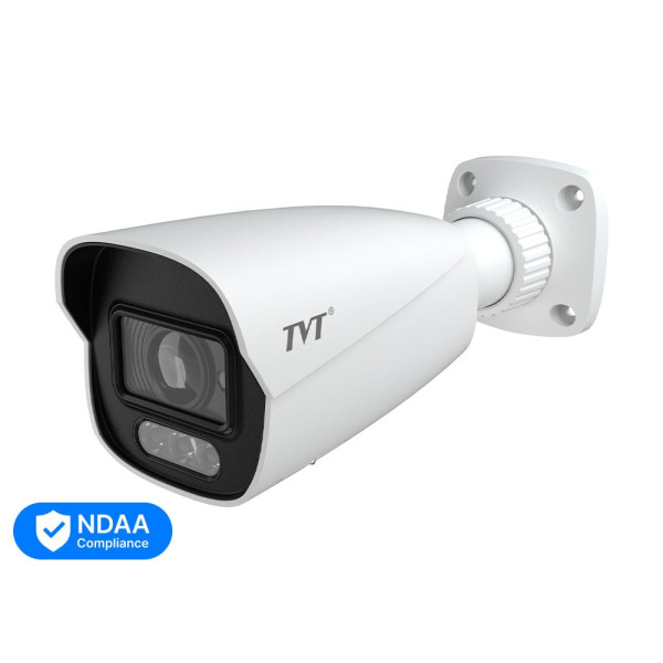 IP камера 5Mp TVT TD-9452A3-PA f=2.8-12mm для відеоспостереження з захистом периметра, ІЧ-підсвічуванням до 50 м, моторизованим об'єктивом, чутливістю 0.008 Люкс IP камера 5Mp TVT TD-9452A3-PA f=2.8-12mm для відеоспостереження з захистом периметра, ІЧ-підсвічуванням до 50 м, моторизованим об'єктивом, чутливістю 0.008 Люкс