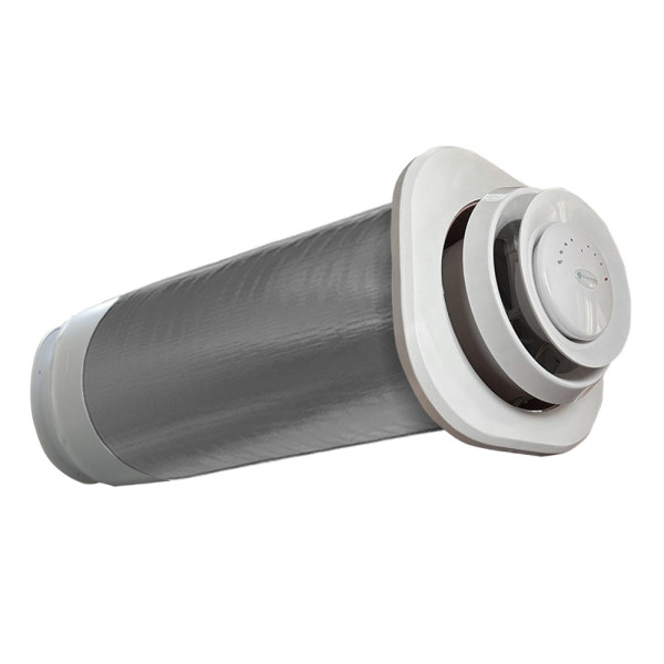 Рекуператор Climtec RDC 250 Standard для вентиляції приміщень до 100 м², 87% рекуперації, 600 м³/год, труба 600–1000 мм діаметром 250 мм Рекуператор Climtec RDC 250 Standard для вентиляції приміщень до 100 м², 87% рекуперації, 600 м³/год, труба 600–1000 мм діаметром 250 мм