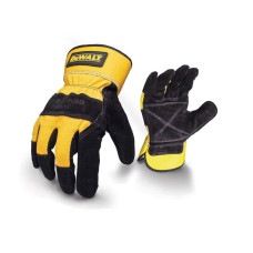 Рукавички універсальні, з шкіряною долонею та пальцями DeWALT DPG41L Рукавички універсальні, з шкіряною долонею та пальцями DeWALT DPG41L