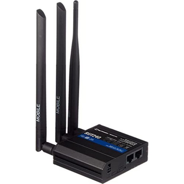 Бездротовий маршрутизатор Teltonika RUT240 N300, 1xFE WAN, 1xFE LAN, 1xSIM, 4G/LTE.Cat4 (RUT2400DE000) Бездротовий маршрутизатор Teltonika RUT240 N300, 1xFE WAN, 1xFE LAN, 1xSIM, 4G/LTE.Cat4 (RUT2400DE000)