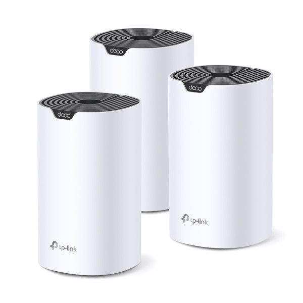 Домашня Mesh Wi-Fi система TP-LINK DECO S7 3PK AC1900 3xGE LAN/WAN MU-MIMO (DECO-S7-3-PACK) Домашня Mesh Wi-Fi система TP-LINK DECO S7 3PK AC1900 3xGE LAN/WAN MU-MIMO (DECO-S7-3-PACK)