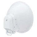 Спрямована антена AirFiber 5G-23-S45 для бездротових передач даних на дистанцію до 200 км, оптимізована для роботи з системою AirFiber 5X Спрямована антена AirFiber 5G-23-S45 для бездротових передач даних на дистанцію до 200 км, оптимізована для роботи з системою AirFiber 5X
