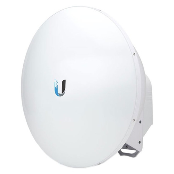 Спрямована антена AirFiber 5G-23-S45 для бездротових передач даних на дистанцію до 200 км, оптимізована для роботи з системою AirFiber 5X Спрямована антена AirFiber 5G-23-S45 для бездротових передач даних на дистанцію до 200 км, оптимізована для роботи з системою AirFiber 5X