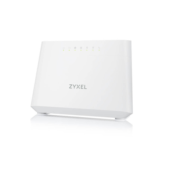 Бездротовий маршрутизатор ZyXEL EX3301-T0 AX1800, 1xGE WAN, 4xGE LAN, 2xFXS, 1xUSB2.0, EasyMesh, TR-069, MU-MIMO (EX3301-T0-EU01V1F) Бездротовий маршрутизатор ZyXEL EX3301-T0 AX1800, 1xGE WAN, 4xGE LAN, 2xFXS, 1xUSB2.0, EasyMesh, TR-069, MU-MIMO (EX3301-T0-EU01V1F)