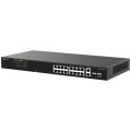 Некерований PoE-комутатор Ruijie Reyee RG-ES118FGS-LP 2 Combo гігабітні з 16 портами PoE Некерований PoE-комутатор Ruijie Reyee RG-ES118FGS-LP 2 Combo гігабітні з 16 портами PoE