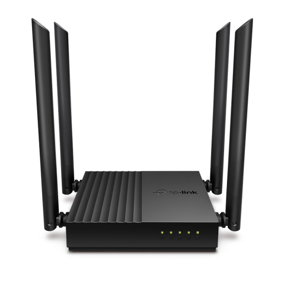 Маршрутизатор TP-Link ARCHER C64 AC1200 4xGE LAN 1xGE WAN MU-MIMO для создания быстрой и надежной Wi‑Fi сети дома и в офисе Маршрутизатор TP-Link ARCHER C64 AC1200 4xGE LAN 1xGE WAN MU-MIMO для создания быстрой и надежной Wi‑Fi сети дома и в офисе