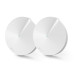 Домашня Mesh Wi-Fi система TP-LINK DECO M9 plus 2PK AC2200 2xGE LAN/WAN 1xUSB 2.0 MU-MIMO Zigbee 3-band (DECO-M9-PLUS-2-PACK)