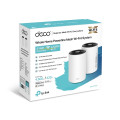 Домашня Powerline Mesh Wi-Fi система TP-LINK DECO PX50 2PK AX3000, 3xGE LAN/WAN, Powerline G1500 Домашня Powerline Mesh Wi-Fi система TP-LINK DECO PX50 2PK AX3000, 3xGE LAN/WAN, Powerline G1500