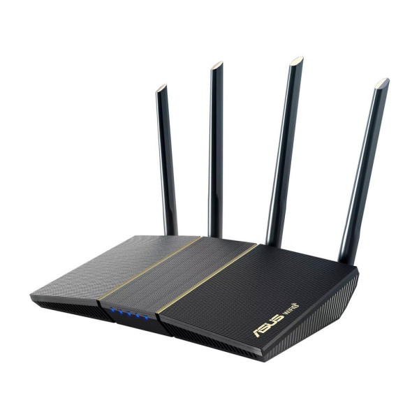 Бездротовий маршрутизатор WiFi 6 Asus RT-AX57 AX3000 для високошвидкісного Інтернету з розширеним покриттям та сучасним захистом мережі Бездротовий маршрутизатор WiFi 6 Asus RT-AX57 AX3000 для високошвидкісного Інтернету з розширеним покриттям та сучасним захистом мережі
