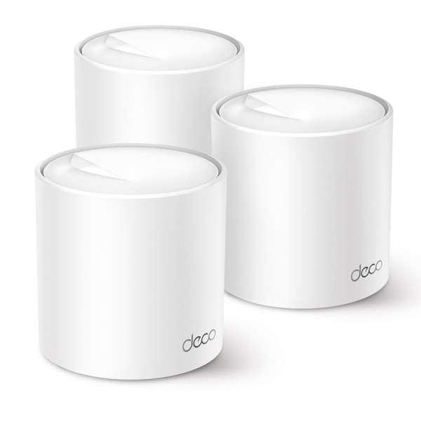 Домашня Mesh Wi-Fi система TP-LINK DECO X50 3PK AX3000 3xGE LANWAN MU-MIMO OFDMA (DECO-X50-3-PACK) Домашня Mesh Wi-Fi система TP-LINK DECO X50 3PK AX3000 3xGE LANWAN MU-MIMO OFDMA (DECO-X50-3-PACK)