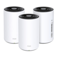 Домашня Powerline Mesh Wi-Fi система TP-LINK DECO PX50 3PK AX3000, 3xGE LAN/WAN, Powerline G1500