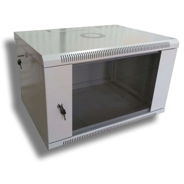 Шафа серверна Hypernet 6U 600 x 450 WMNC-6U-FLAT для мережевого обладнання Шафа серверна Hypernet 6U 600 x 450 WMNC-6U-FLAT для мережевого обладнання