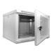 Шафа серверна 9U 600 x 450 SteelNet для мережевого обладнання з перфорацією, сірий - для організації телекомунікаційних систем у компактних приміщеннях