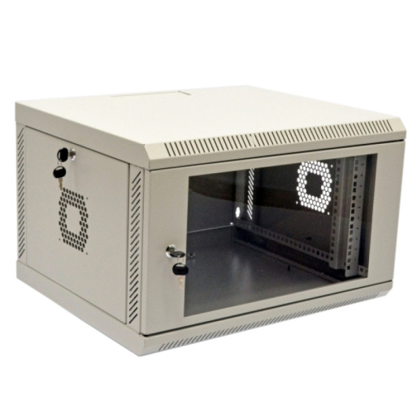 Шафа серверна CMS 6U 600 х 350 х 373 UA-MGSWA635G для мережевого обладнання Шафа серверна CMS 6U 600 х 350 х 373 UA-MGSWA635G для мережевого обладнання