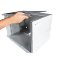 Шафа серверна Hypernet 7U 540 x 400 WMNC-40-7U-SOHO-FLAT для мережевого обладнання Шафа серверна Hypernet 7U 540 x 400 WMNC-40-7U-SOHO-FLAT для мережевого обладнання