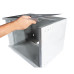 Шафа серверна Hypernet 7U 540 x 400 WMNC-40-7U-SOHO-FLAT для мережевого обладнання