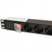 Мережевий фільтр Kingda (KD-GER(16)N1008WKPDY30W19A) чорний, 8 розеток з вимикачем, довжина кабелю 1.8 м