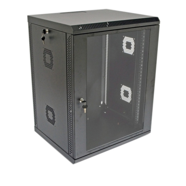 Шафа серверна CMS 15U 600 х 500 х 773 UA-MGSWA155B для мережевого обладнання Шафа серверна CMS 15U 600 х 500 х 773 UA-MGSWA155B для мережевого обладнання