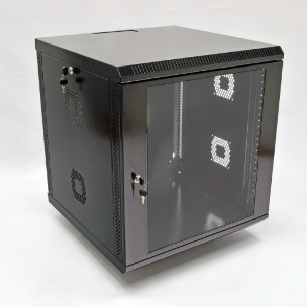 Шкаф серверный CMS 12U 600 х 600 х 640 UA-MGSWA126B для сетевого оборудования Шкаф серверный CMS 12U 600 х 600 х 640 UA-MGSWA126B для сетевого оборудования