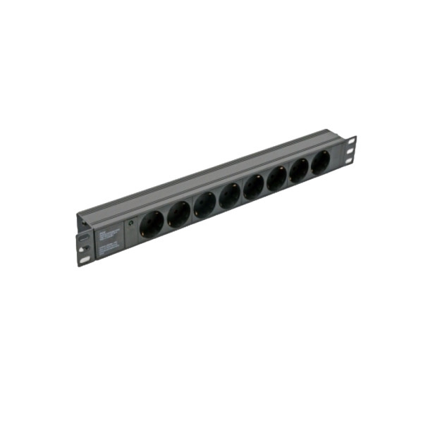 Мережевий фільтр Kingda KD-GER(16)N1008WKPB19A-C14 8 розеток 19" Мережевий фільтр Kingda KD-GER(16)N1008WKPB19A-C14 8 розеток 19"