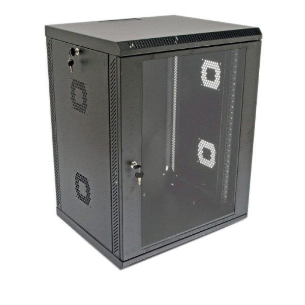 Шафа серверна CMS 15U 600 х 600 x 773 UA-MGSWA156B для мережевого обладнання Шафа серверна CMS 15U 600 х 600 x 773 UA-MGSWA156B для мережевого обладнання