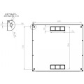 Шкаф серверный CMS 12U 600 x 350 x 640 UA-MGSWL1235B для сетевого оборудования Шкаф серверный CMS 12U 600 x 350 x 640 UA-MGSWL1235B для сетевого оборудования