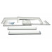 Кронштейн настенный CMS CMS-WB9U-480V-GR 9U серый