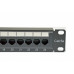 Патч-панель CMS 19" 24хRJ-45 UTP, кат. 5e з організатором кабелю
