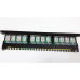 Патч-панель CMS 19" 24xRJ-45 FTP, кат. 5e з огранізатором кабелю