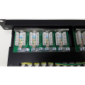 Патч-панель CMS 19" 24xRJ-45 FTP, кат. 5e з огранізатором кабелю Патч-панель CMS 19" 24xRJ-45 FTP, кат. 5e з огранізатором кабелю