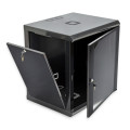 Шкаф серверный SteelNet 12U 600 x 600 для сетевого оборудования (стекло, черный) Шкаф серверный SteelNet 12U 600 x 600 для сетевого оборудования (стекло, черный)