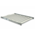Полка выдвижная 19" CMS UA-SHSL-600G 1U 600 мм, серая Полка выдвижная 19" CMS UA-SHSL-600G 1U 600 мм, серая