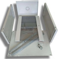 Шафа серверна Hypernet 18U 600 x 600 WMNC66-15U-FLAT для мережевого обладнання Шафа серверна Hypernet 18U 600 x 600 WMNC66-15U-FLAT для мережевого обладнання