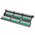 Патч-панель 19" 48xRJ-45 UTP Cat. 6 1U dual type для організації структурованої кабельної системи в серверних і телекомунікаційних стійках Патч-панель 19" 48xRJ-45 UTP Cat. 6 1U dual type для організації структурованої кабельної системи в серверних і телекомунікаційних стійках