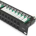 Патч-панель 19" 48xRJ-45 UTP Cat. 6 1U dual type для організації структурованої кабельної системи в серверних і телекомунікаційних стійках Патч-панель 19" 48xRJ-45 UTP Cat. 6 1U dual type для організації структурованої кабельної системи в серверних і телекомунікаційних стійках