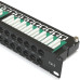 Патч-панель 19" 48xRJ-45 UTP Cat. 6 1U двойного типа для организации структурированной кабельной системы в серверных и телекоммуникационных стойках