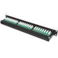 Патч-панель 19" 48xRJ-45 UTP Cat. 6 1U dual type для організації структурованої кабельної системи в серверних і телекомунікаційних стійках Патч-панель 19" 48xRJ-45 UTP Cat. 6 1U dual type для організації структурованої кабельної системи в серверних і телекомунікаційних стійках
