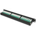 Патч-панель 19" 48xRJ-45 UTP Cat. 6 1U двойного типа для организации структурированной кабельной системы в серверных и телекоммуникационных стойках