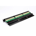 Патч-панель CMS 19" 48xRJ-45 UTP, кат. 6, 1U з організатором кабелю Патч-панель CMS 19" 48xRJ-45 UTP, кат. 6, 1U з організатором кабелю