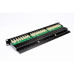 Патч-панель CMS 19" 48xRJ-45 UTP, кат. 6, 1U с органайзером кабеля