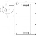 Шкаф серверный CMS 21U 600 x 800 x 1040 UA-MGSWA218G для сетевого оборудования Шкаф серверный CMS 21U 600 x 800 x 1040 UA-MGSWA218G для сетевого оборудования