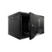 Шкаф серверный SteelNet 4U 600 x 450 для сетевого оборудования (стекло, черный)