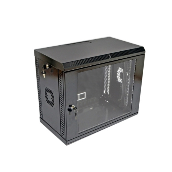 Шафа серверна CMS 9U 600 х 350 х 507 UA-MGSWA935B для мережевого обладнання Шафа серверна CMS 9U 600 х 350 х 507 UA-MGSWA935B для мережевого обладнання