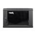 Коммутационный шкаф Trinix TRX-6U/600x600x370 Black для установки оборудования с максимальной нагрузкой 55 кг, разборной, с замком и комплектом крепежа
