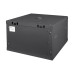 Коммутационный шкаф Trinix TRX-6U/600x600x370 Black для установки оборудования с максимальной нагрузкой 55 кг, разборной, с замком и комплектом крепежа