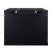 Комутаційна шафа NVC-9U/600x600x500 Black для організації мережевого обладнання з дверцятами із загартованого скла та максимальним навантаженням 100 кг