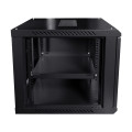 Комутаційна шафа NVC-9U/600x600x500 Black для організації мережевого обладнання з дверцятами із загартованого скла та максимальним навантаженням 100 кг Комутаційна шафа NVC-9U/600x600x500 Black для організації мережевого обладнання з дверцятами із загартованого скла та максимальним навантаженням 100 кг