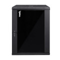 Комутаційна шафа Trinix TRX-15U 600x600x770 Black для організації мережевих рішень, розбірна, з замком, IP20, максимальне навантаження 55 кг, комплект у 1 коробці Комутаційна шафа Trinix TRX-15U 600x600x770 Black для організації мережевих рішень, розбірна, з замком, IP20, максимальне навантаження 55 кг, комплект у 1 коробці